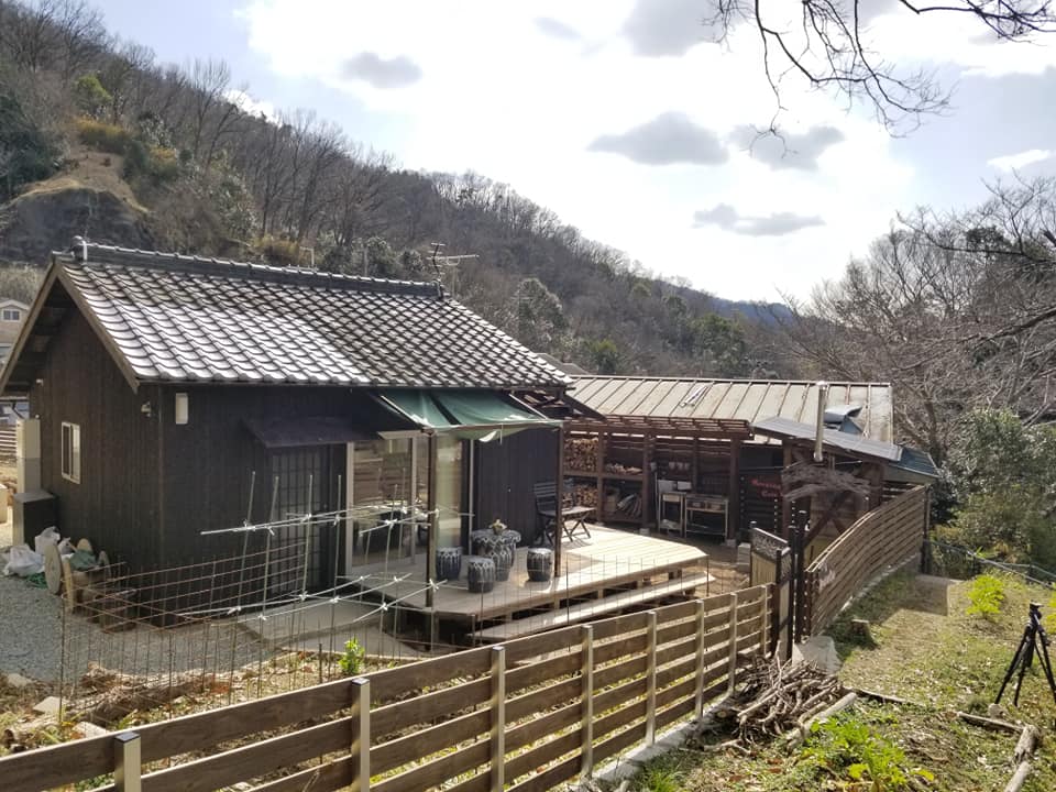 大阪府東大阪市のピザ釜のある平屋の古民家再生 輝建設 大阪 奈良で新築 古民家再生する東大阪の工務店輝建設 大阪 奈良で新築 古民家 再生する東大阪の工務店