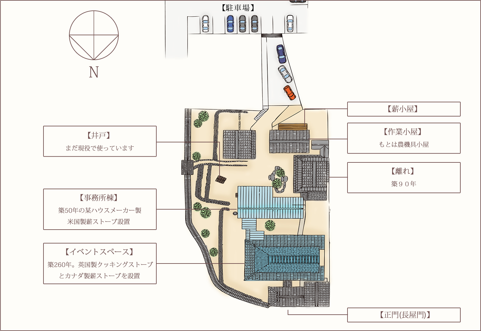 石切ヴィレッジ見取り図